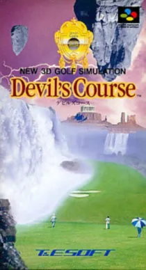 New 3D Golf Simulation - Devil's Course (Japan) box cover front